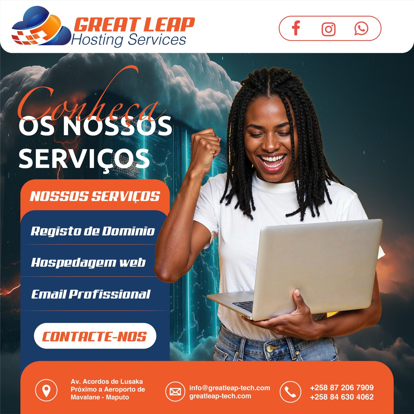 Serviços Great Leap Hosting Services